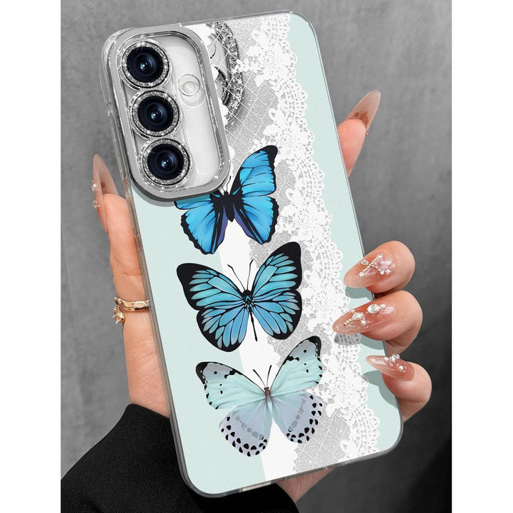Galaxy Glitter Cherry Case & Lens Protector - DOKUTRONIX