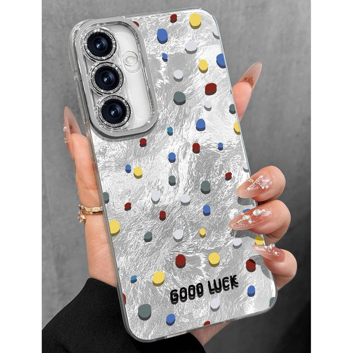Galaxy Glitter Cherry Case & Lens Protector - DOKUTRONIX