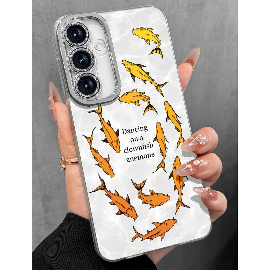 Galaxy Glitter Cherry Case & Lens Protector - DOKUTRONIX