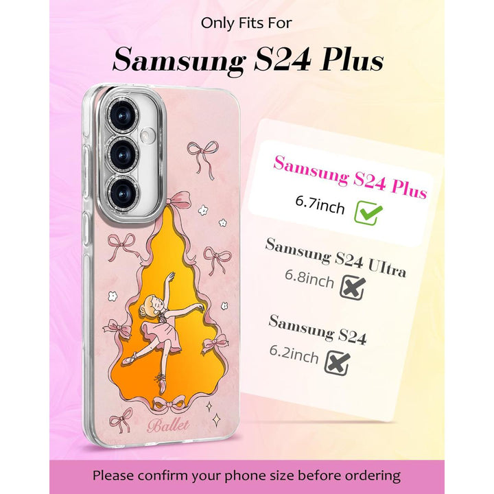 Galaxy Glitter Cherry Case & Lens Protector - DOKUTRONIX