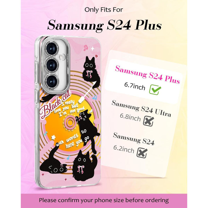 Galaxy Glitter Cherry Case & Lens Protector - DOKUTRONIX