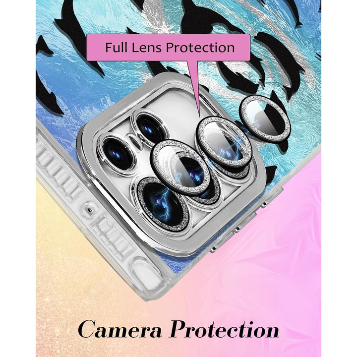 Galaxy Glitter Cherry Case & Lens Protector - DOKUTRONIX