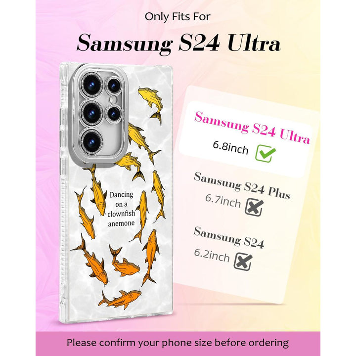 Galaxy Glitter Cherry Case & Lens Protector - DOKUTRONIX