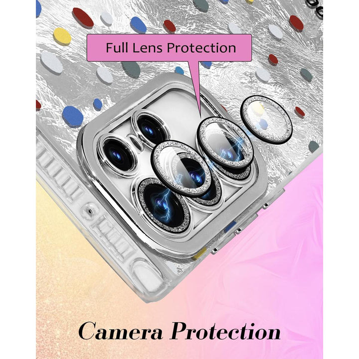 Galaxy Glitter Cherry Case & Lens Protector - DOKUTRONIX