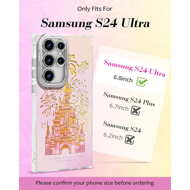 Galaxy Glitter Cherry Case & Lens Protector - DOKUTRONIX