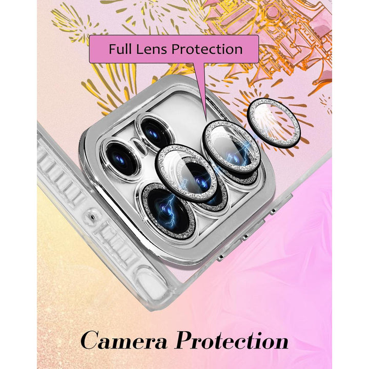 Galaxy Glitter Cherry Case & Lens Protector - DOKUTRONIX