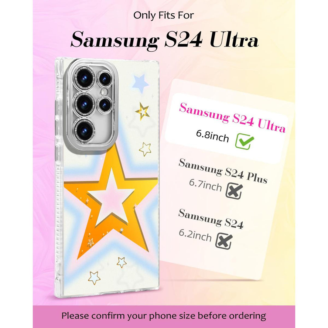 Galaxy Glitter Cherry Case & Lens Protector - DOKUTRONIX