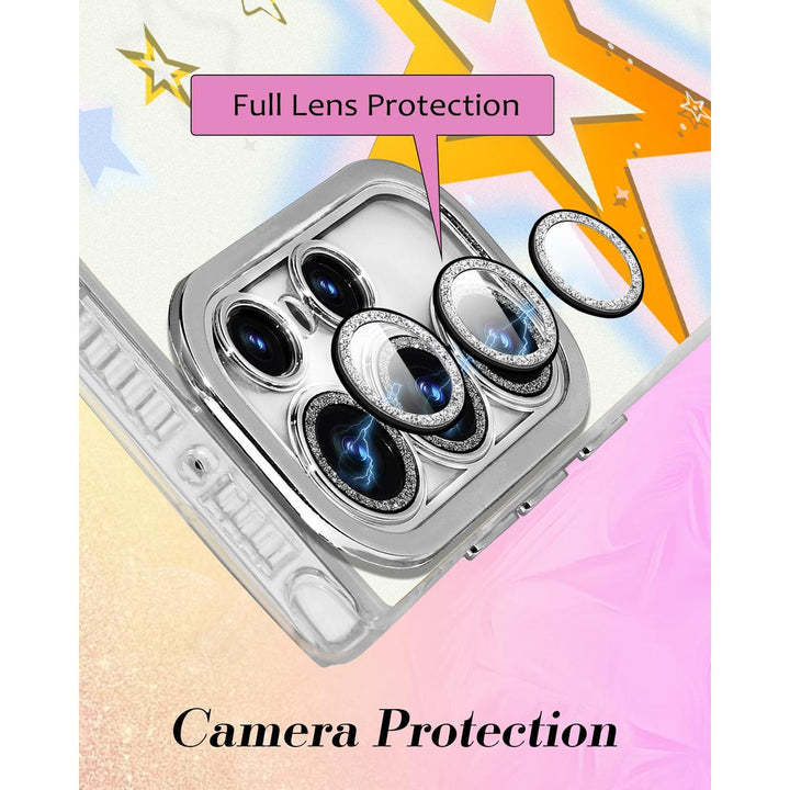 Galaxy Glitter Cherry Case & Lens Protector - DOKUTRONIX