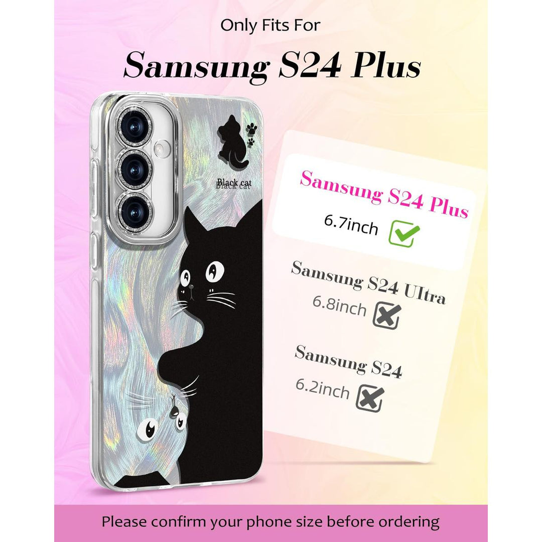 Galaxy Glitter Cherry Case & Lens Protector - DOKUTRONIX