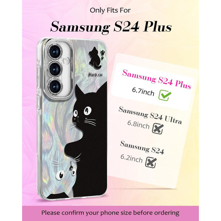 Galaxy Glitter Cherry Case & Lens Protector - DOKUTRONIX