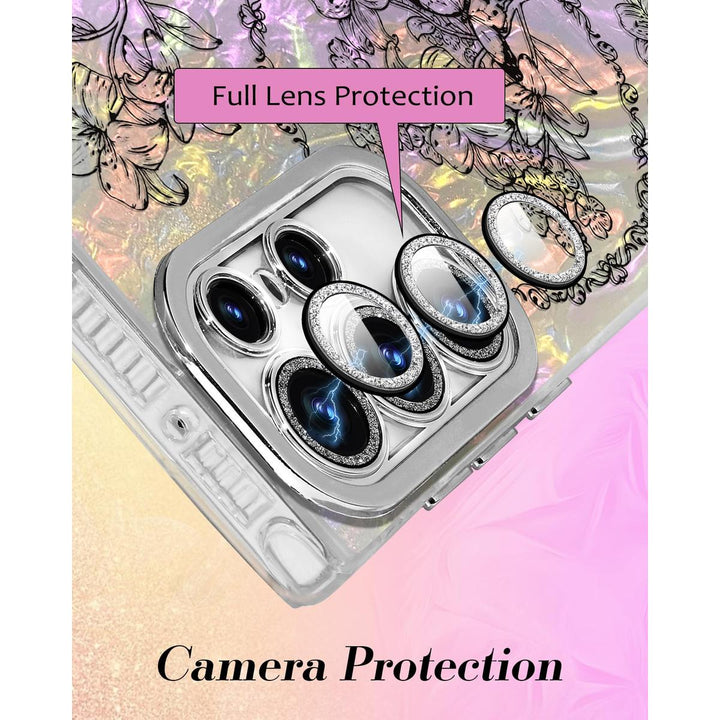 Galaxy Glitter Cherry Case & Lens Protector - DOKUTRONIX