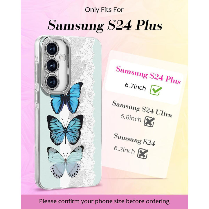 Galaxy Glitter Cherry Case & Lens Protector - DOKUTRONIX