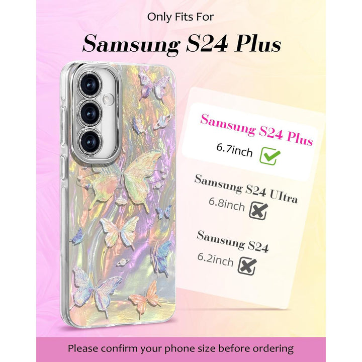 Galaxy Glitter Cherry Case & Lens Protector - DOKUTRONIX