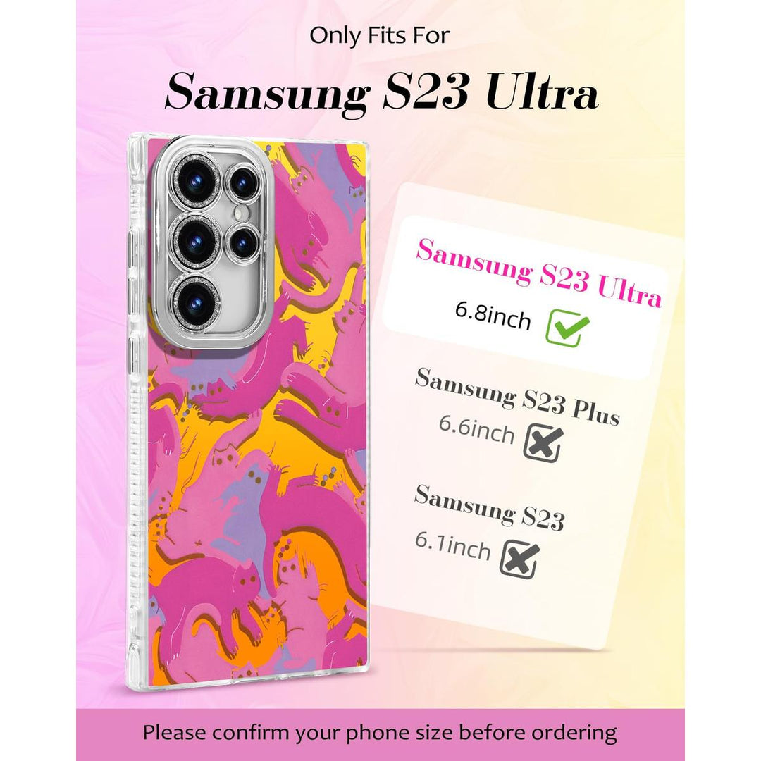 Galaxy Glitter Cherry Case & Lens Protector - DOKUTRONIX