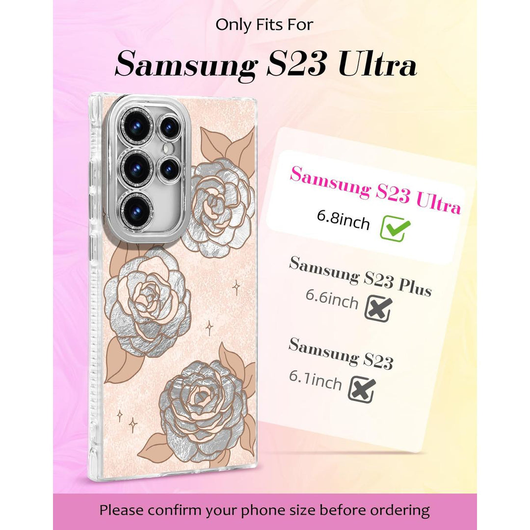 Galaxy Glitter Cherry Case & Lens Protector - DOKUTRONIX