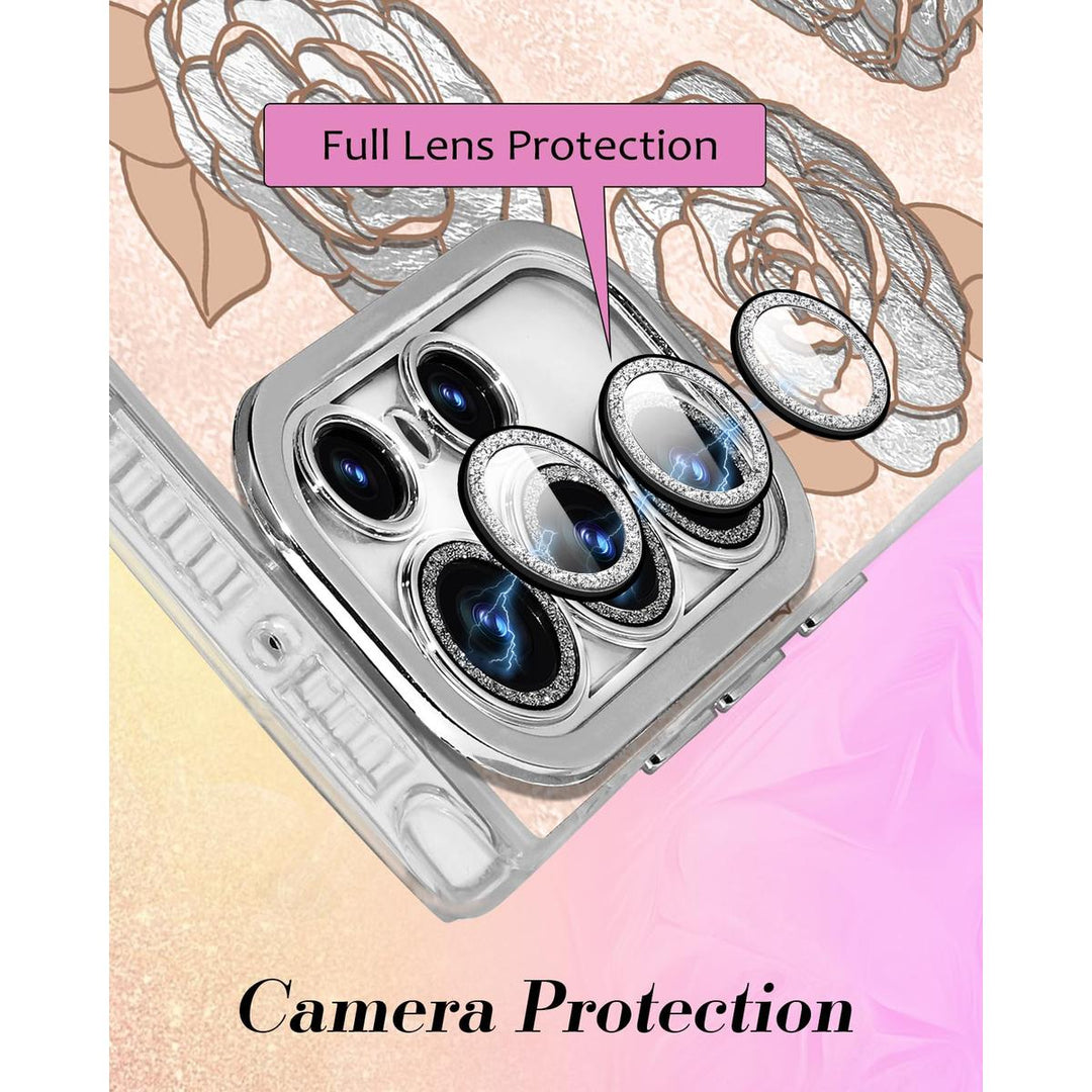 Galaxy Glitter Cherry Case & Lens Protector - DOKUTRONIX