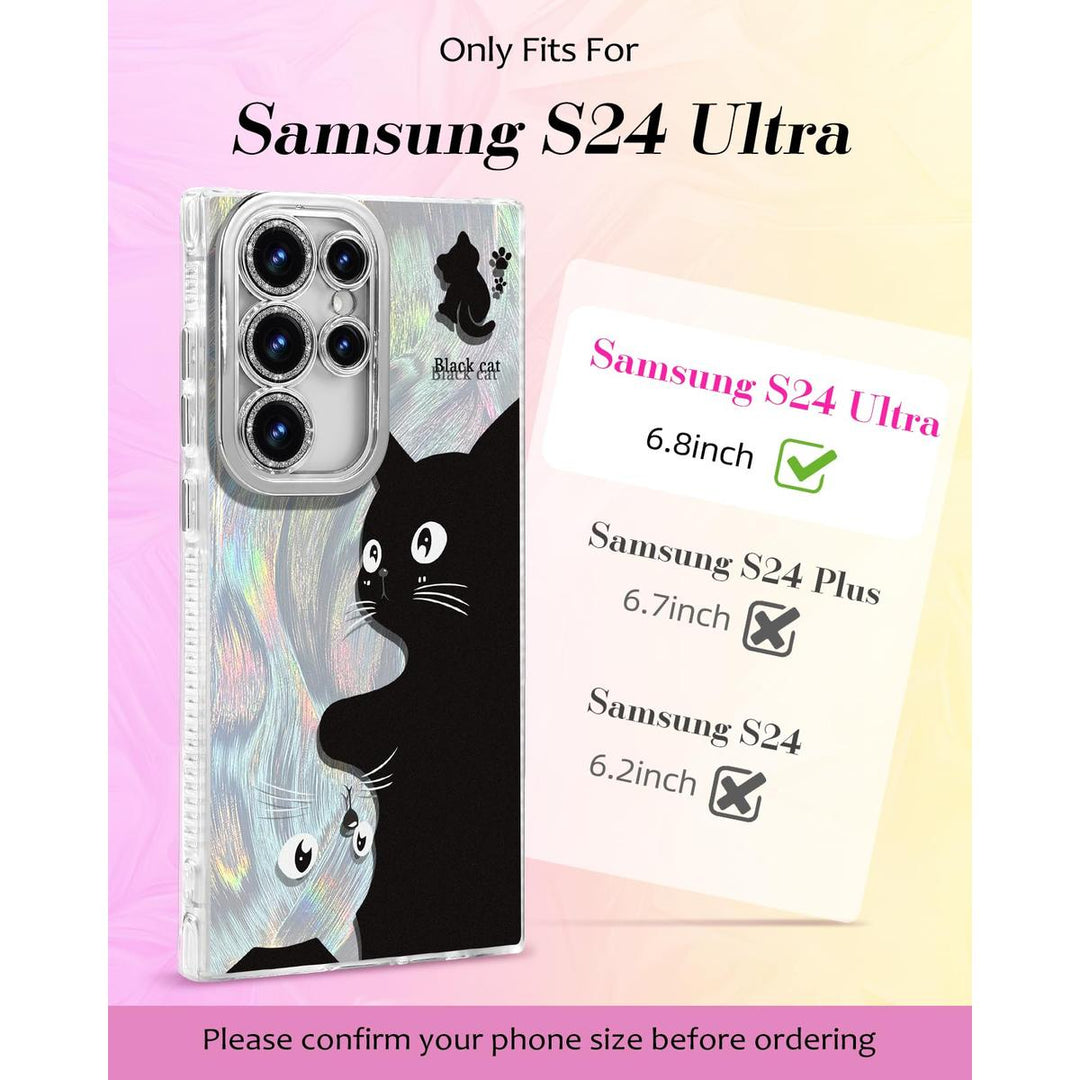 Galaxy Glitter Cherry Case & Lens Protector - DOKUTRONIX