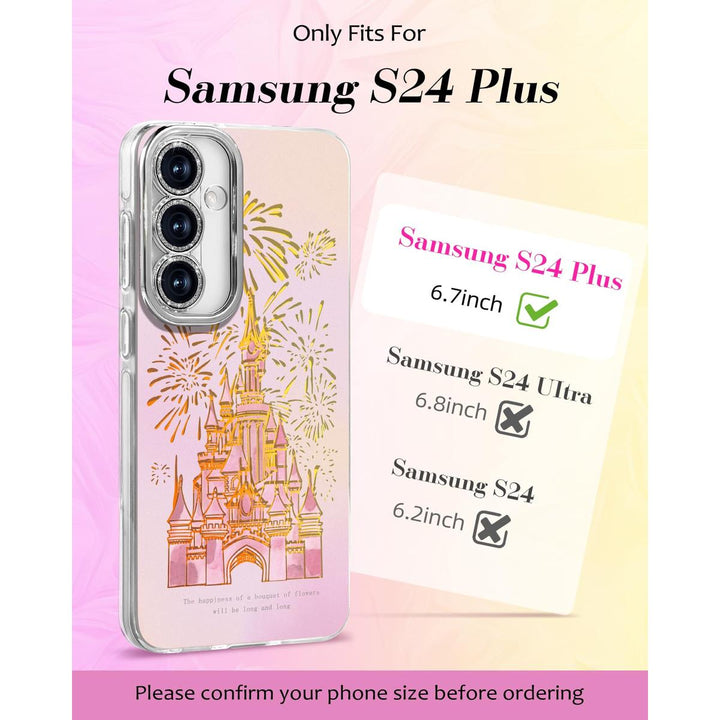 Galaxy Glitter Cherry Case & Lens Protector - DOKUTRONIX