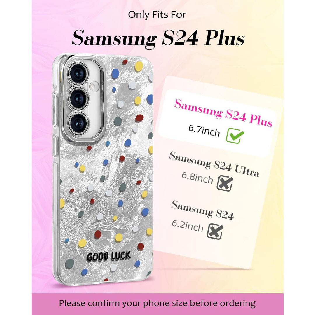 Galaxy Glitter Cherry Case & Lens Protector - DOKUTRONIX