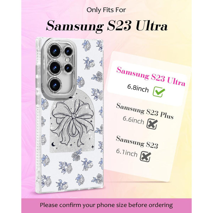 Galaxy Glitter Cherry Case & Lens Protector - DOKUTRONIX