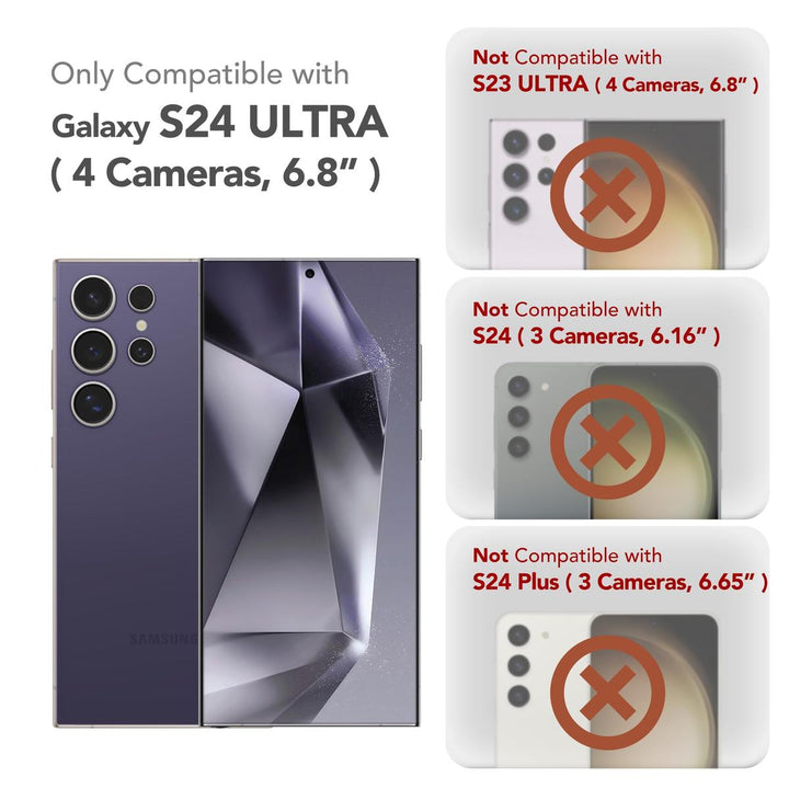 GVIEWIN Marble Shockproof Case for Galaxy S24 Ultra - DOKUTRONIX