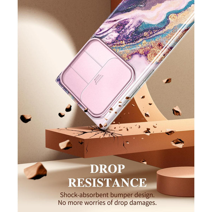 GVIEWIN Marble Shockproof Case for Galaxy S24 Ultra - DOKUTRONIX