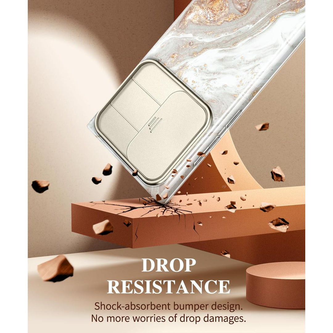 GVIEWIN Marble Shockproof Case for Galaxy S24 Ultra - DOKUTRONIX