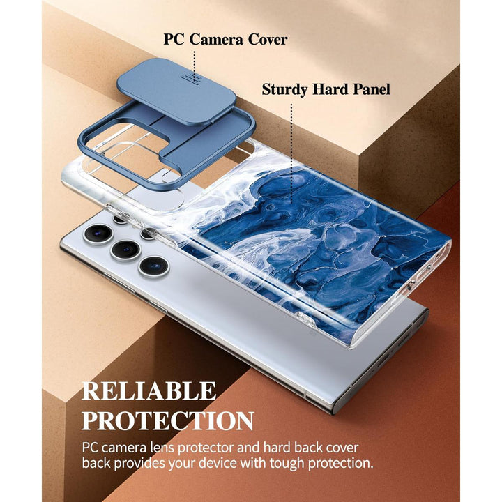 GVIEWIN Marble Shockproof Case for Galaxy S24 Ultra - DOKUTRONIX