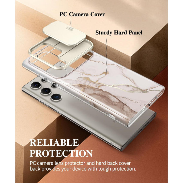 GVIEWIN Marble Shockproof Case for Galaxy S24 Ultra - DOKUTRONIX