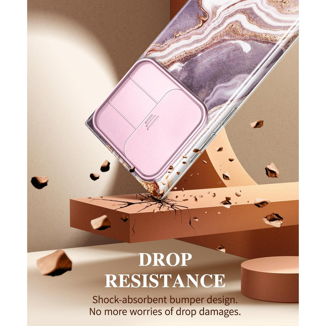 GVIEWIN Marble Shockproof Case for Galaxy S24 Ultra - DOKUTRONIX