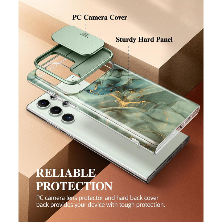 GVIEWIN Marble Shockproof Case for Galaxy S24 Ultra - DOKUTRONIX