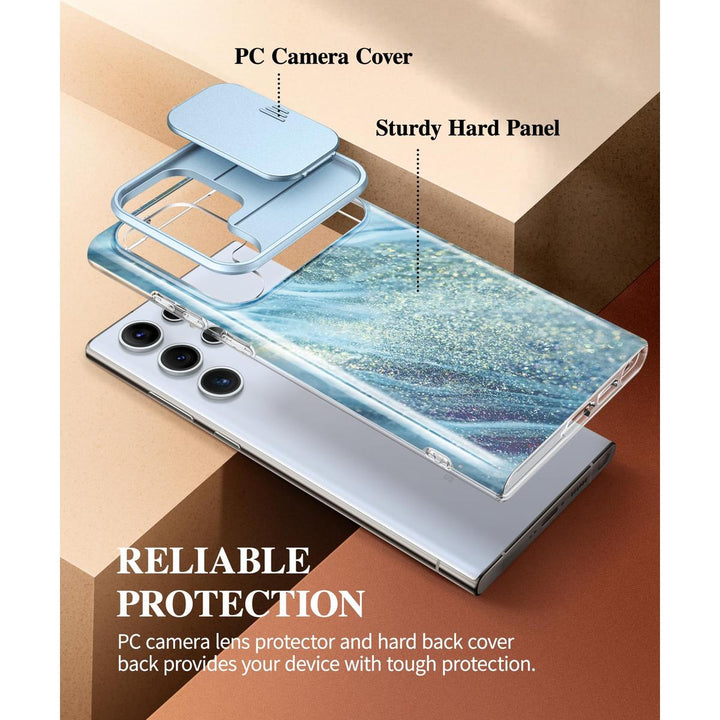 GVIEWIN Marble Shockproof Case for Galaxy S24 Ultra - DOKUTRONIX