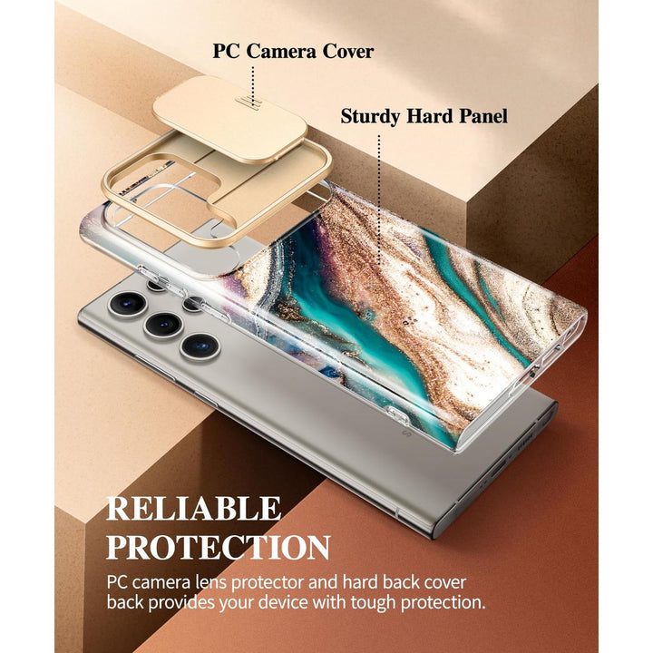 GVIEWIN Marble Shockproof Case for Galaxy S24 Ultra - DOKUTRONIX