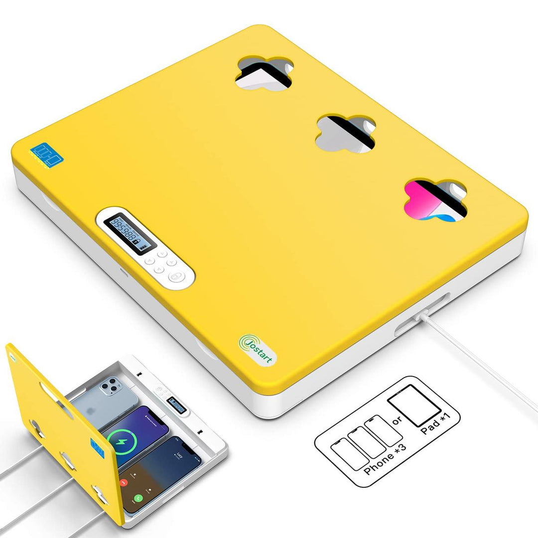 TimeKeeper: Portable Phone Lock Box for Focus - DOKUTRONIX