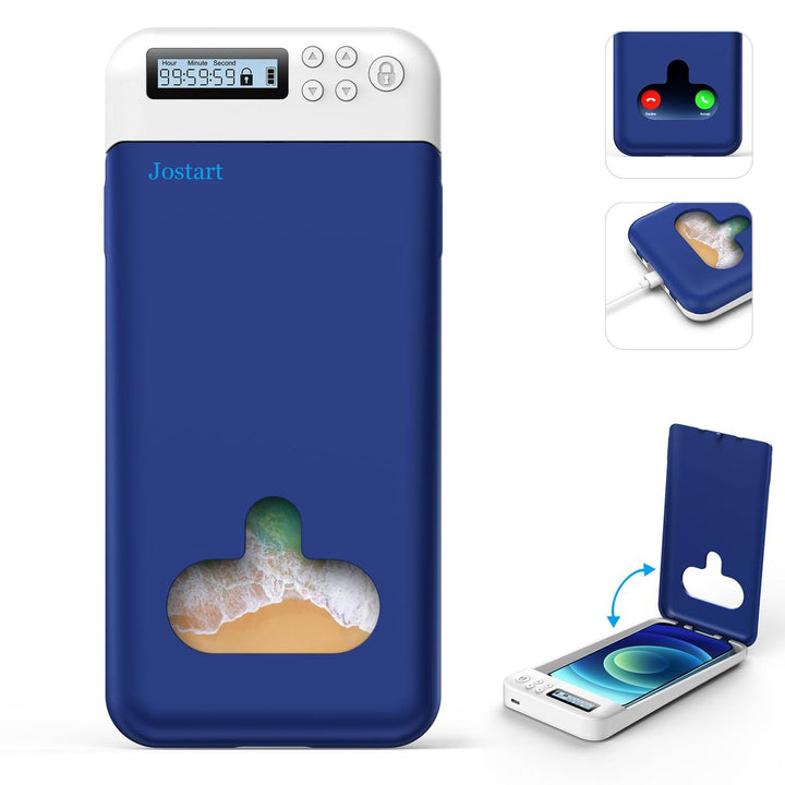 TimeKeeper: Portable Phone Lock Box for Focus - DOKUTRONIX