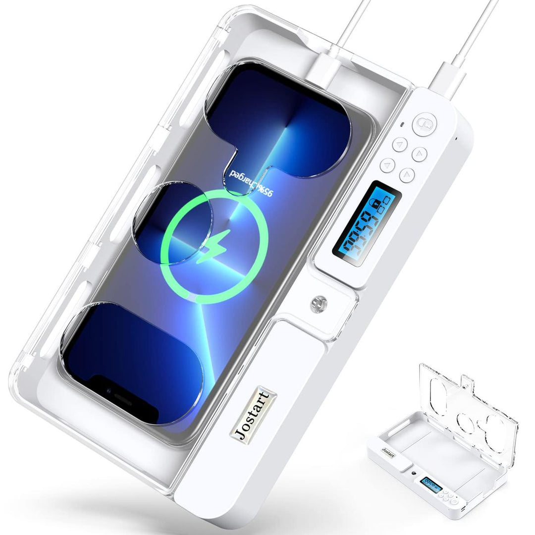 TimeKeeper: Portable Phone Lock Box for Focus - DOKUTRONIX