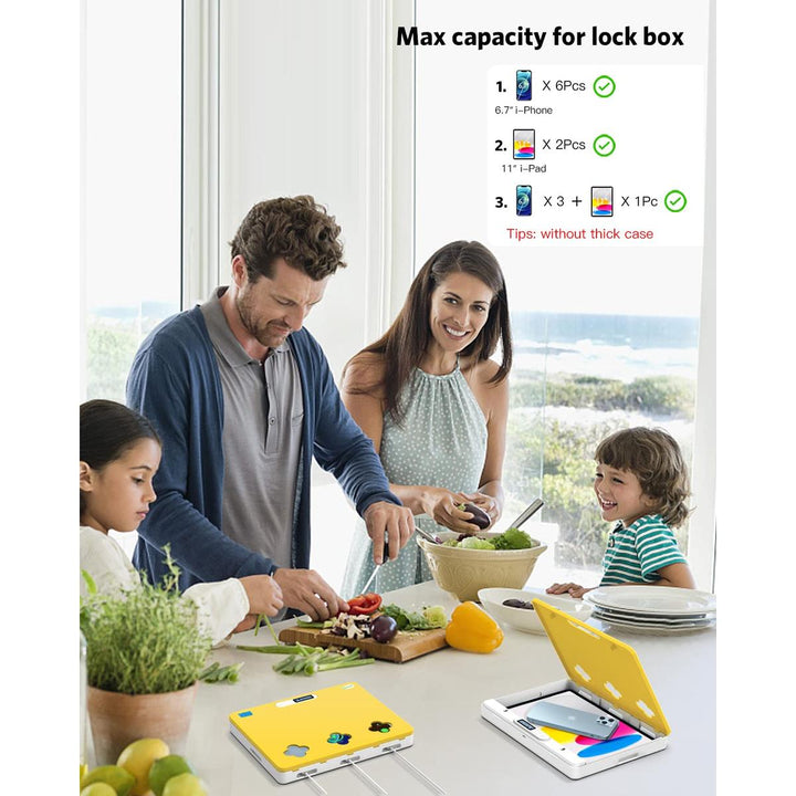 TimeKeeper: Portable Phone Lock Box for Focus - DOKUTRONIX