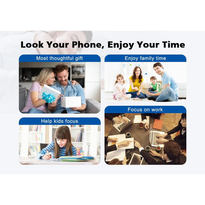 TimeKeeper: Portable Phone Lock Box for Focus - DOKUTRONIX