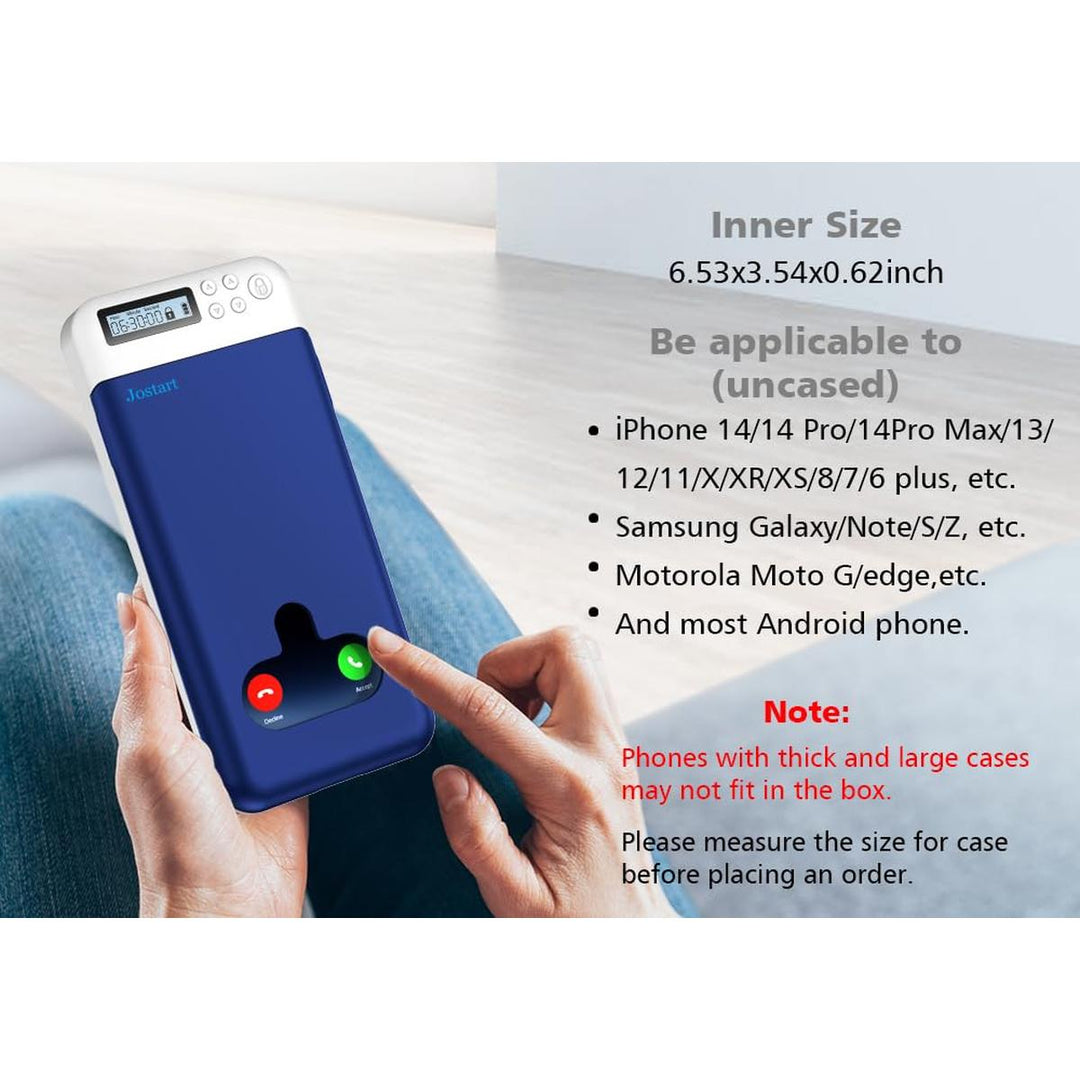 TimeKeeper: Portable Phone Lock Box for Focus - DOKUTRONIX