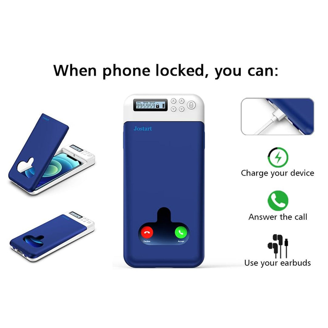 TimeKeeper: Portable Phone Lock Box for Focus - DOKUTRONIX