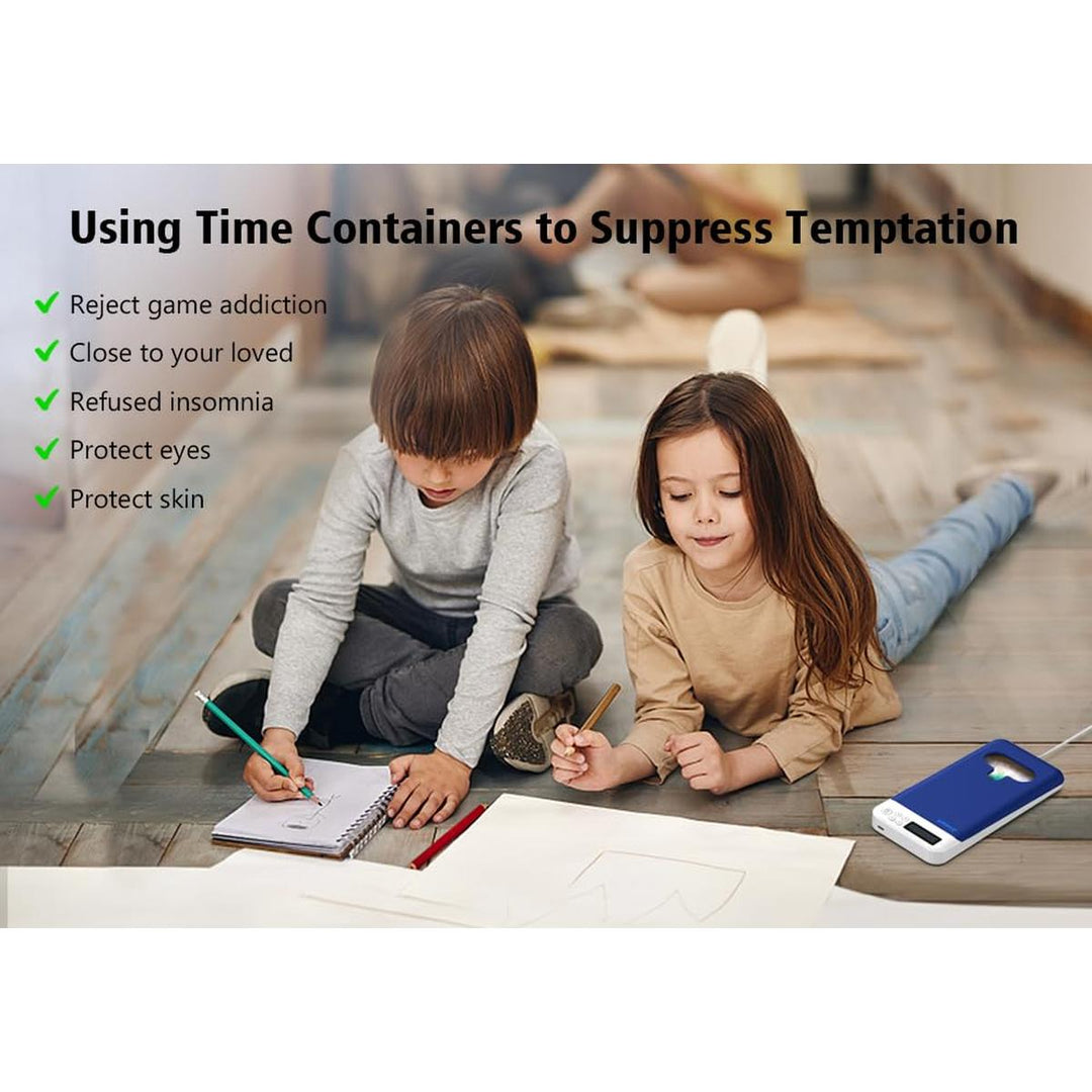 TimeKeeper: Portable Phone Lock Box for Focus - DOKUTRONIX