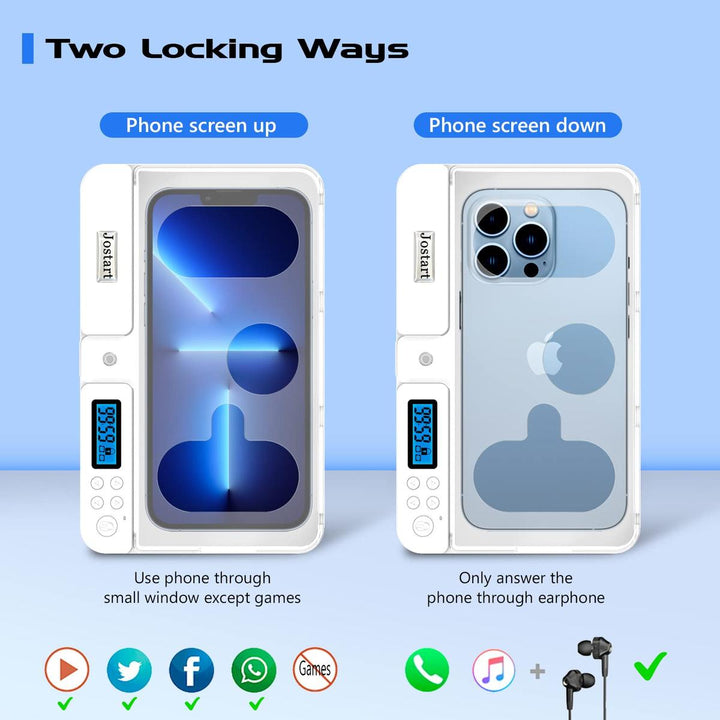 TimeKeeper: Portable Phone Lock Box for Focus - DOKUTRONIX