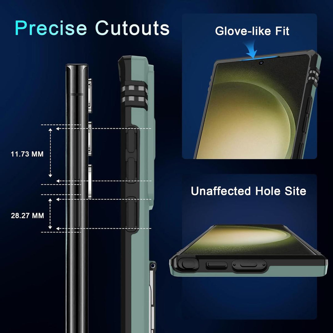 Alpine Green Galaxy S24 Ultra Case - DOKUTRONIX