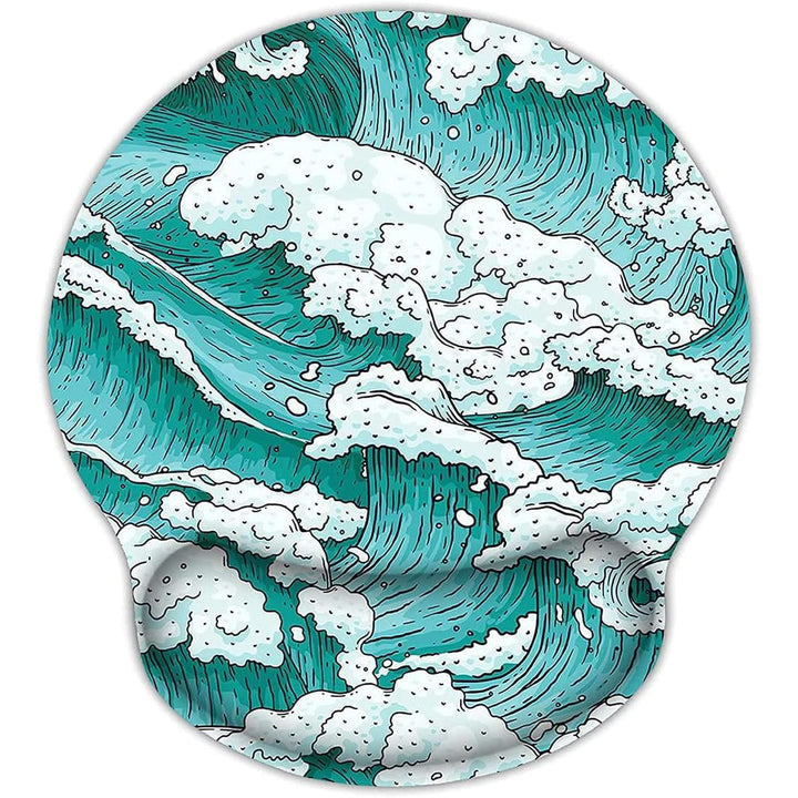 AquaComfort Ergonomic Mouse Pad with Wrist Support - DOKUTRONIX