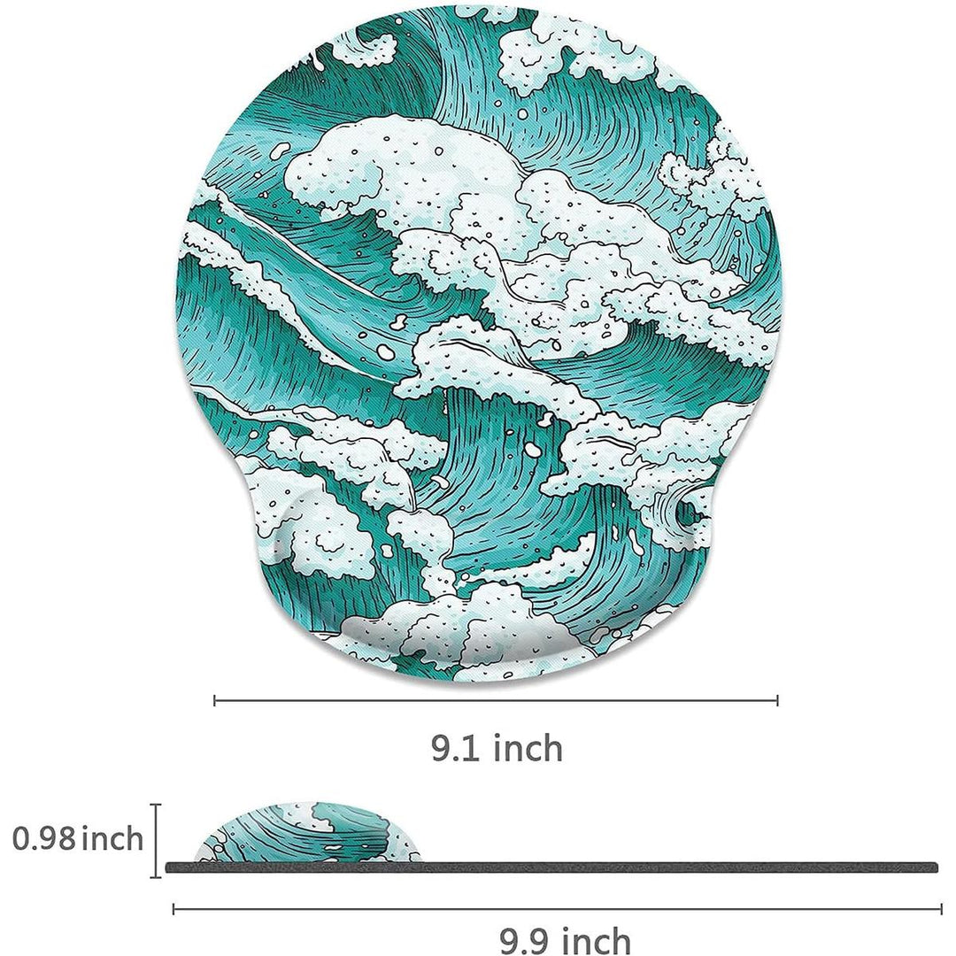 AquaComfort Ergonomic Mouse Pad with Wrist Support - DOKUTRONIX