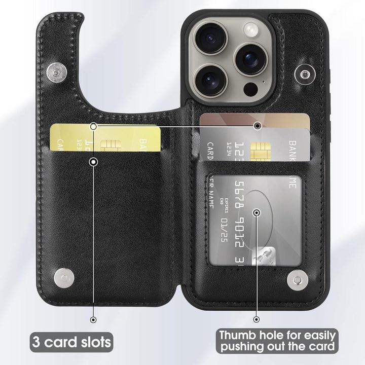 Arae Pro Wallet Case - Black - DOKUTRONIX