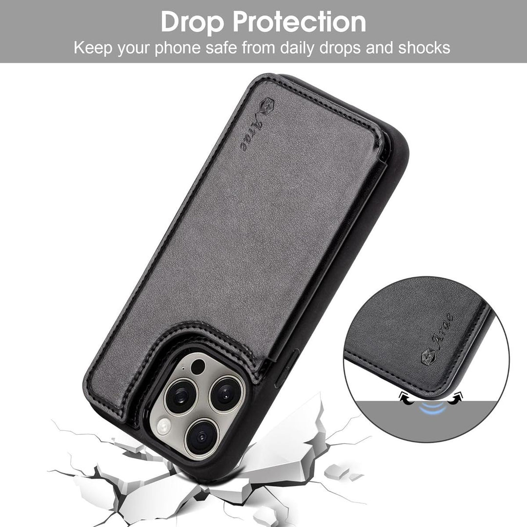 Arae Pro Wallet Case - Black - DOKUTRONIX