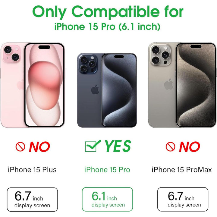 Arae Wine Red iPhone 15 Pro Wallet Case - DOKUTRONIX