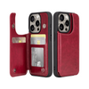 Arae Wine Red iPhone 15 Pro Wallet Case