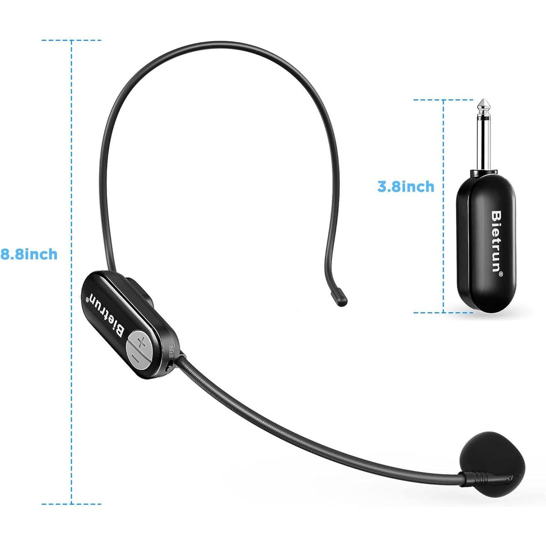 Bietrun Airwave Wireless Mic Headset - DOKUTRONIX
